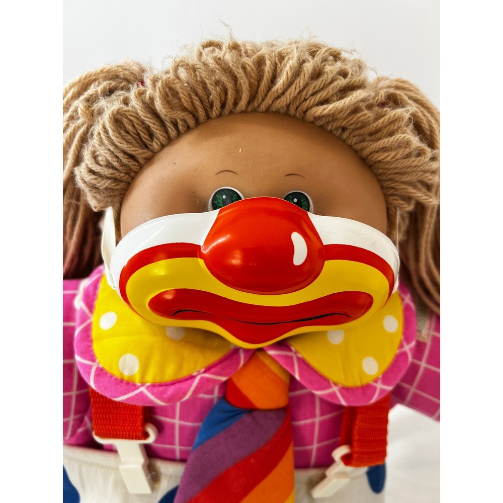 1985 Cabbage Patch Kids 18" Circus Clown Doll with Mask  (3284)